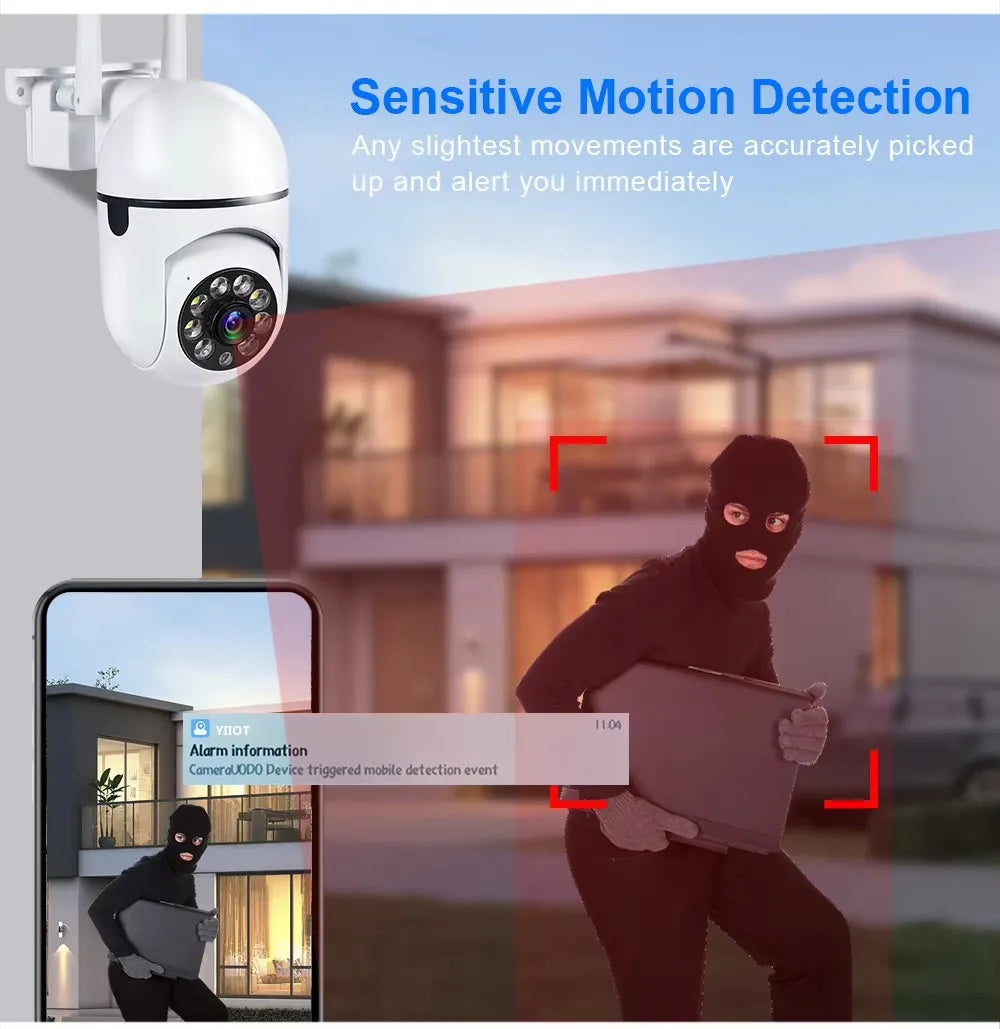 8MP WiFi IP PTZ Beveiligingscamera