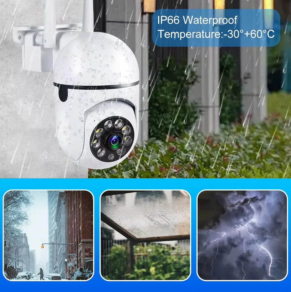 8MP WiFi IP PTZ Beveiligingscamera