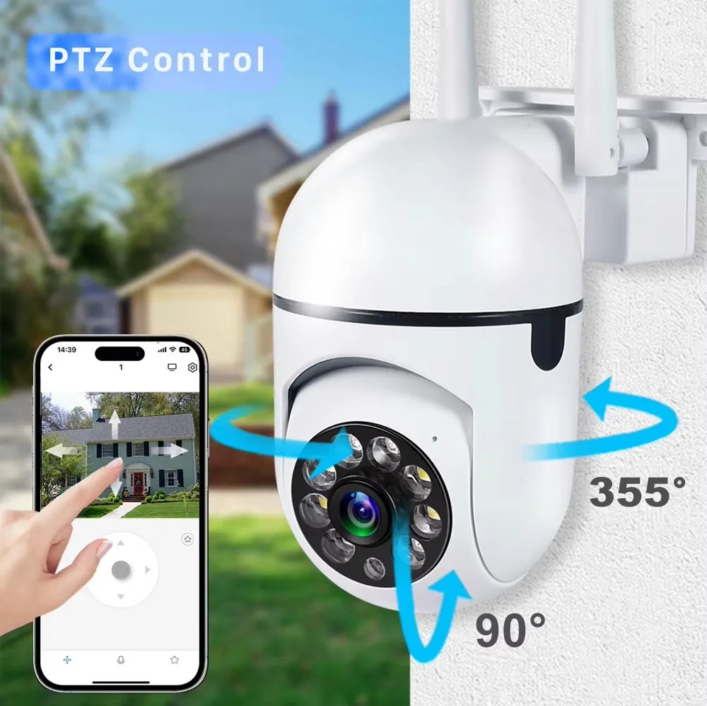 8MP WiFi IP PTZ Beveiligingscamera