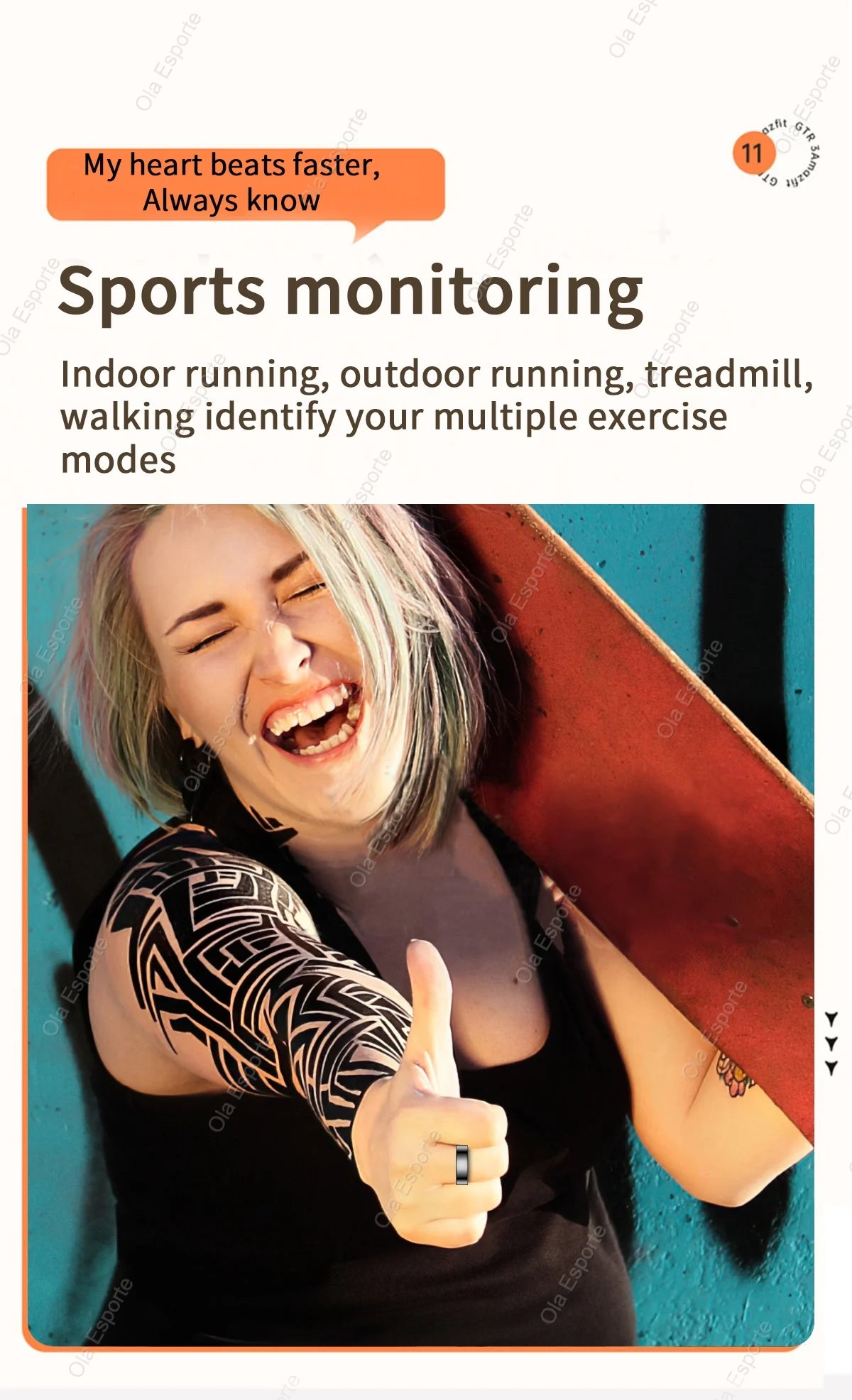 Ola Esporte Smart Ring