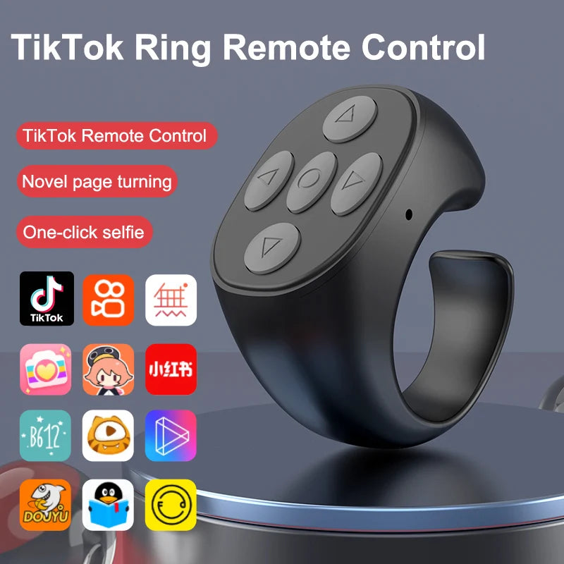 2025 TikTok Remote Control Ring