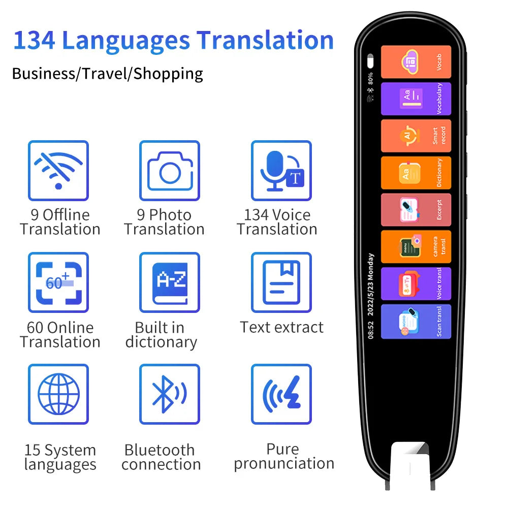 Smart ScanPen Pro - Je persoonlijke vertaler & leeshulp