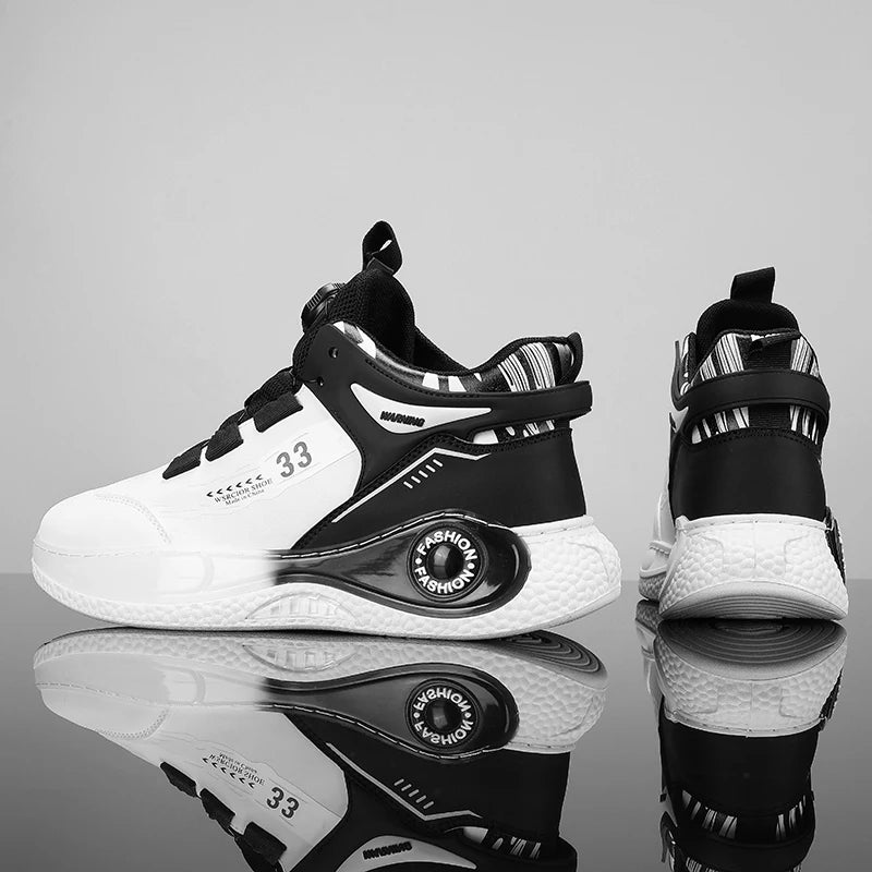 Moderne Herensneakers met Draaibare Sluiting