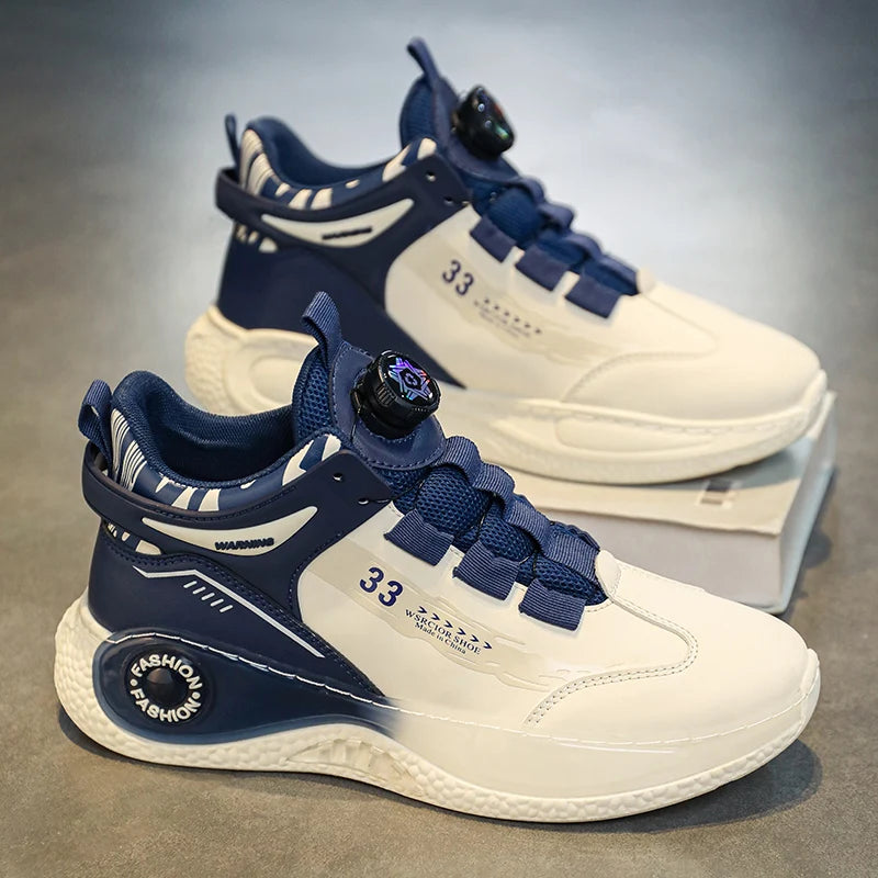 Moderne Herensneakers met Draaibare Sluiting