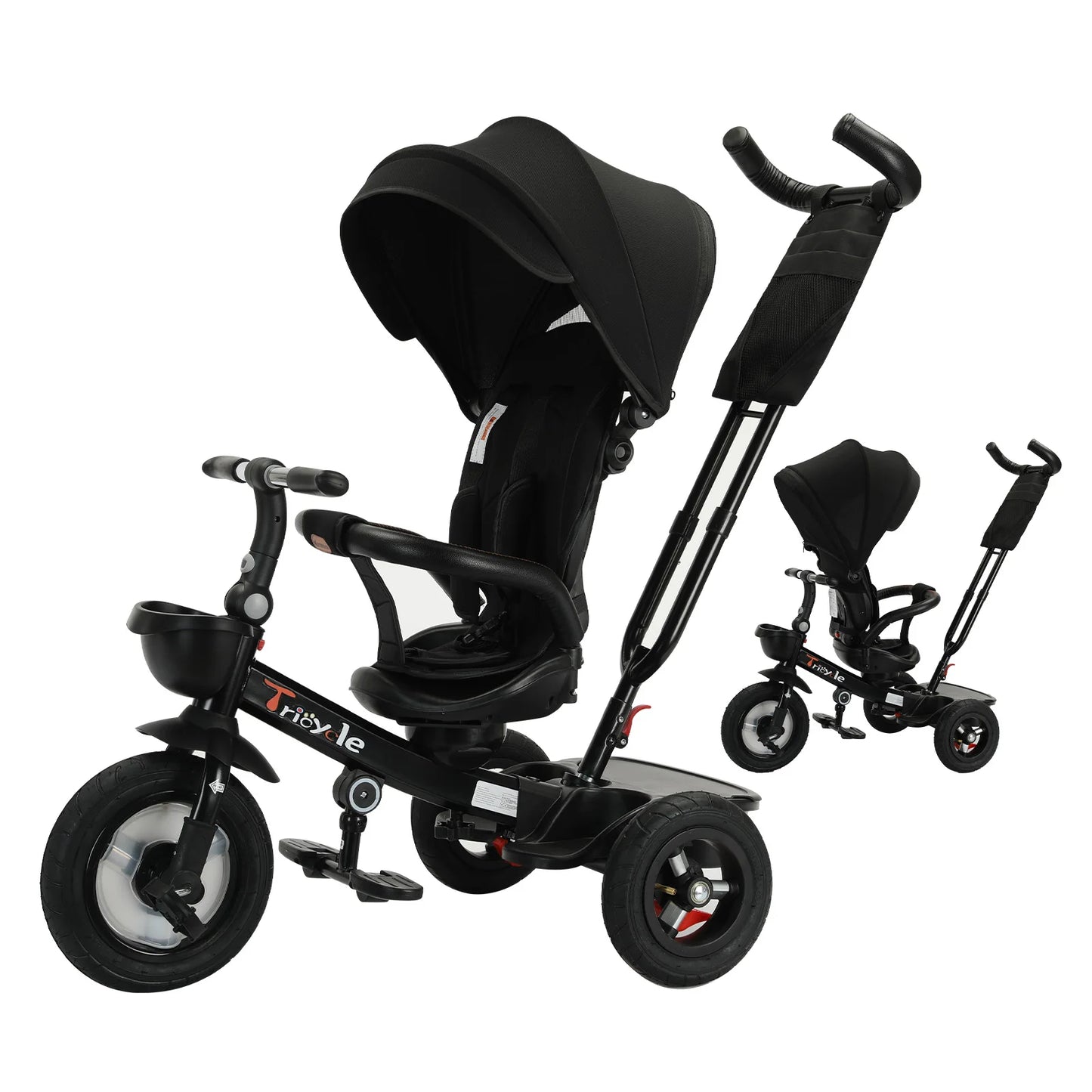 6-in-1 Baby Loopfiets & Driewieler