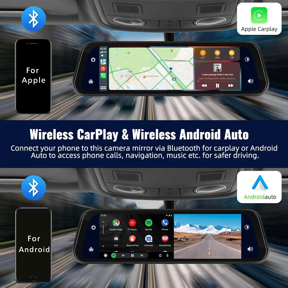 OLESED 10" 4K Dashcam