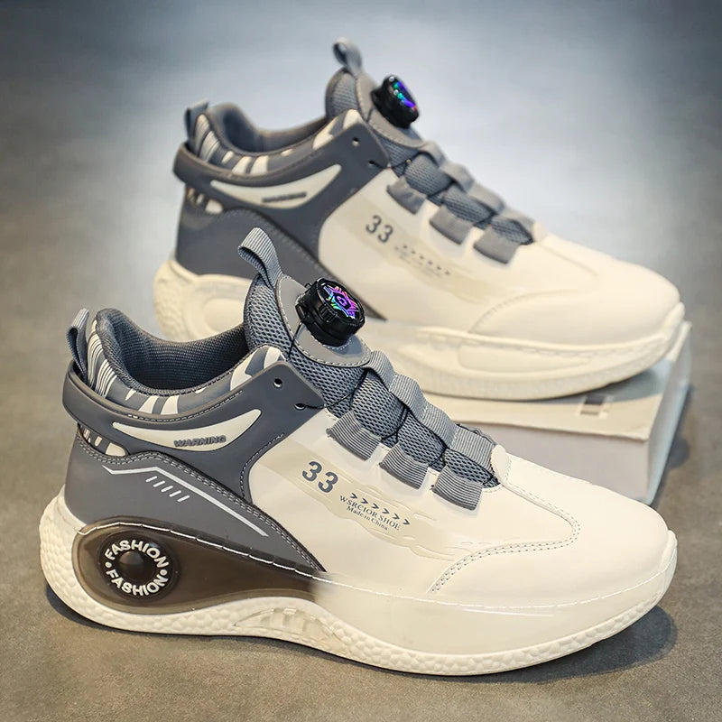 Moderne Herensneakers met Draaibare Sluiting