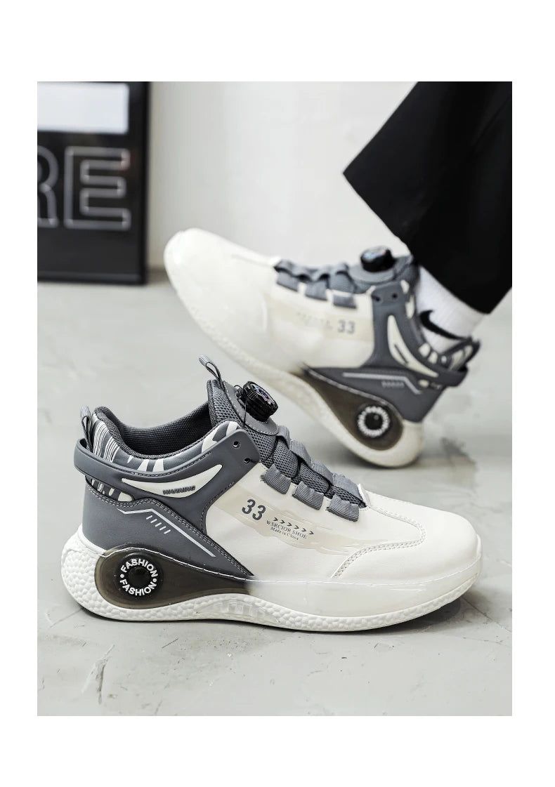 Moderne Herensneakers met Draaibare Sluiting