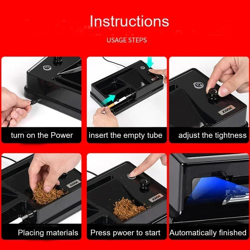 Professionele Automatische Sigarettenroller 6.5/8mm