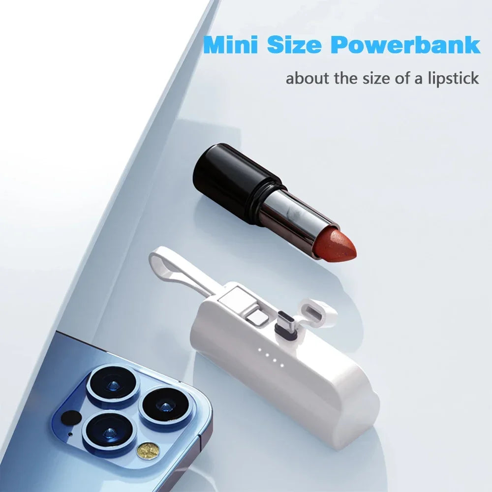 20.000mAh Mini Powerbank – Snel Opladen, Zonder Gedoe!
