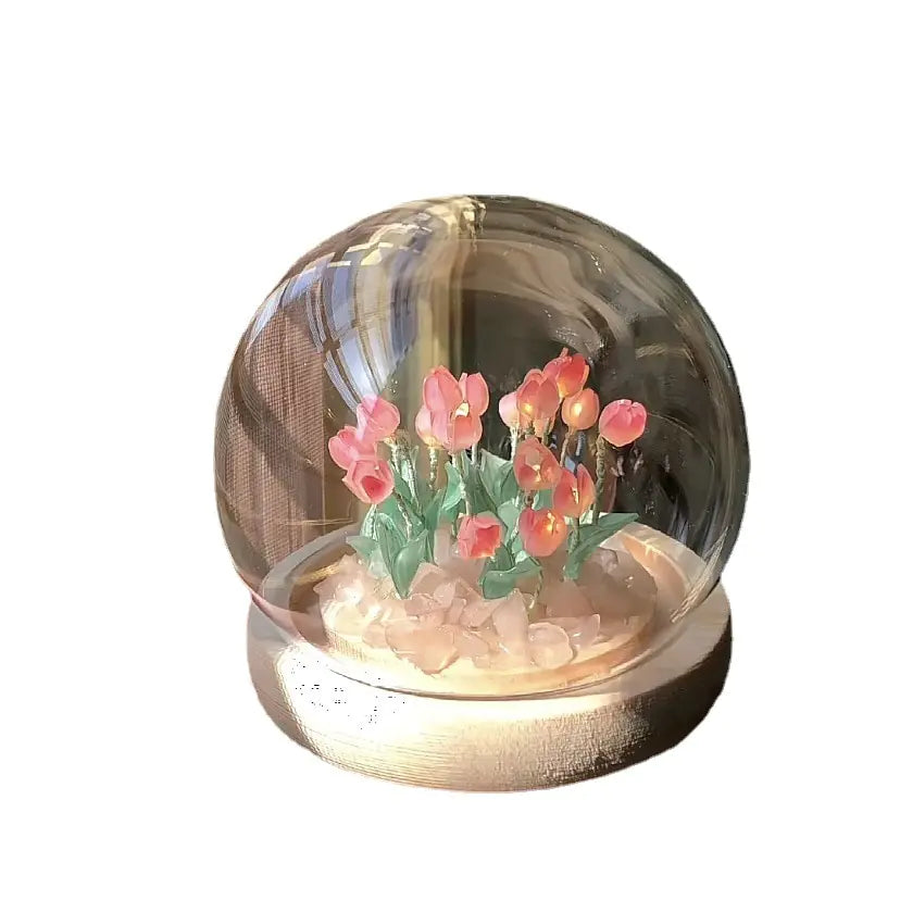 Handgemaakte Tulpen Nachtlamp