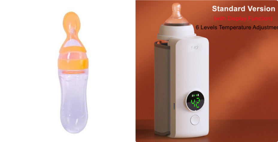 Draadloze Fleswarmer – Perfecte 42°C Melk, Altijd Onderweg