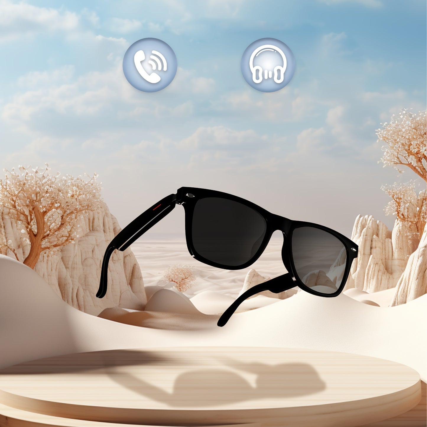 Smart Audio Bril – Draadloze stijl met geluid