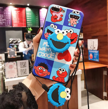 Schattige Snoopy Telefoonhoesje met Stand