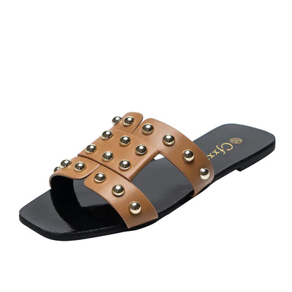 Stijlvolle Fashion Rivet Sandalen