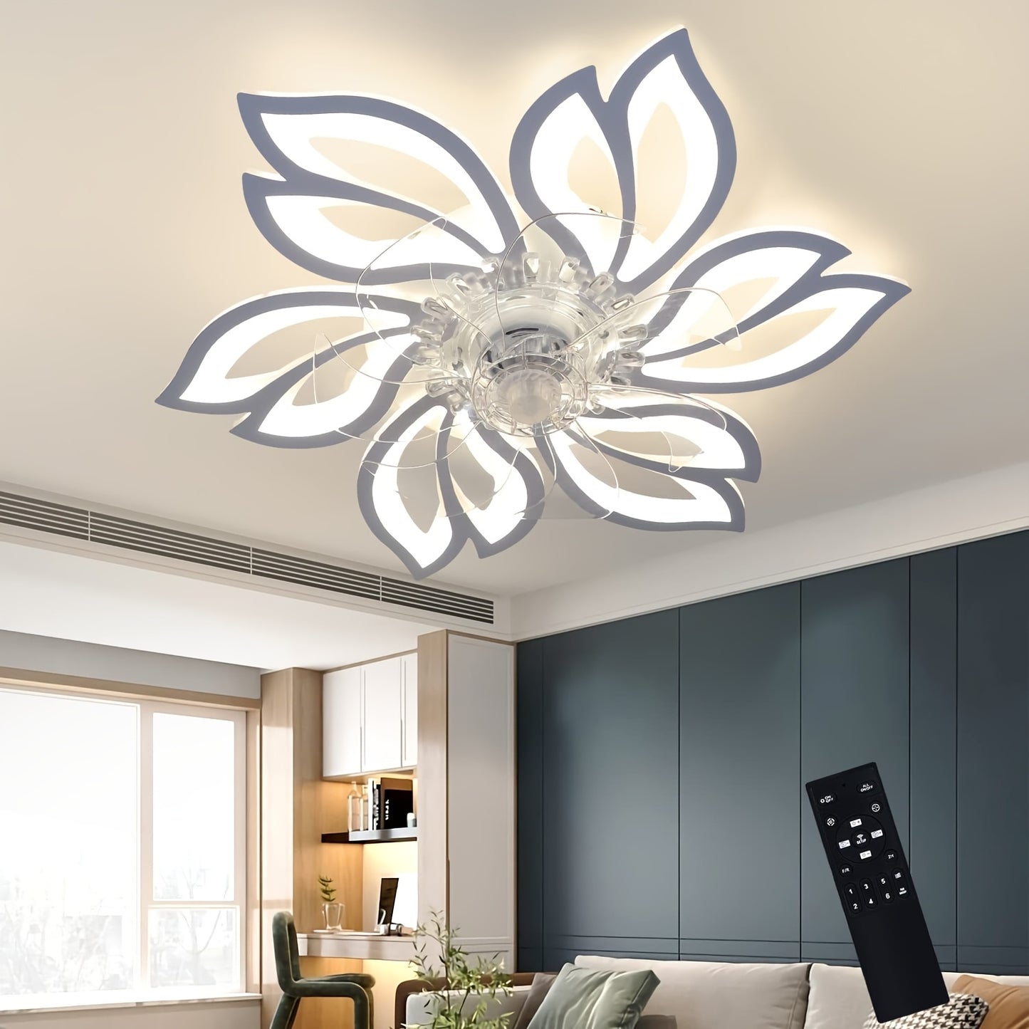 Plafondventilator met LED Verlichting – Het Perfecte Jaarrond Comfort