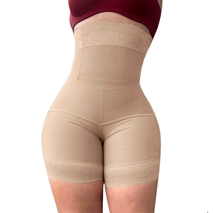 High-Compression Crotchless Shapewear Shorts
