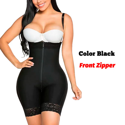 High-Compression Crotchless Shapewear Shorts