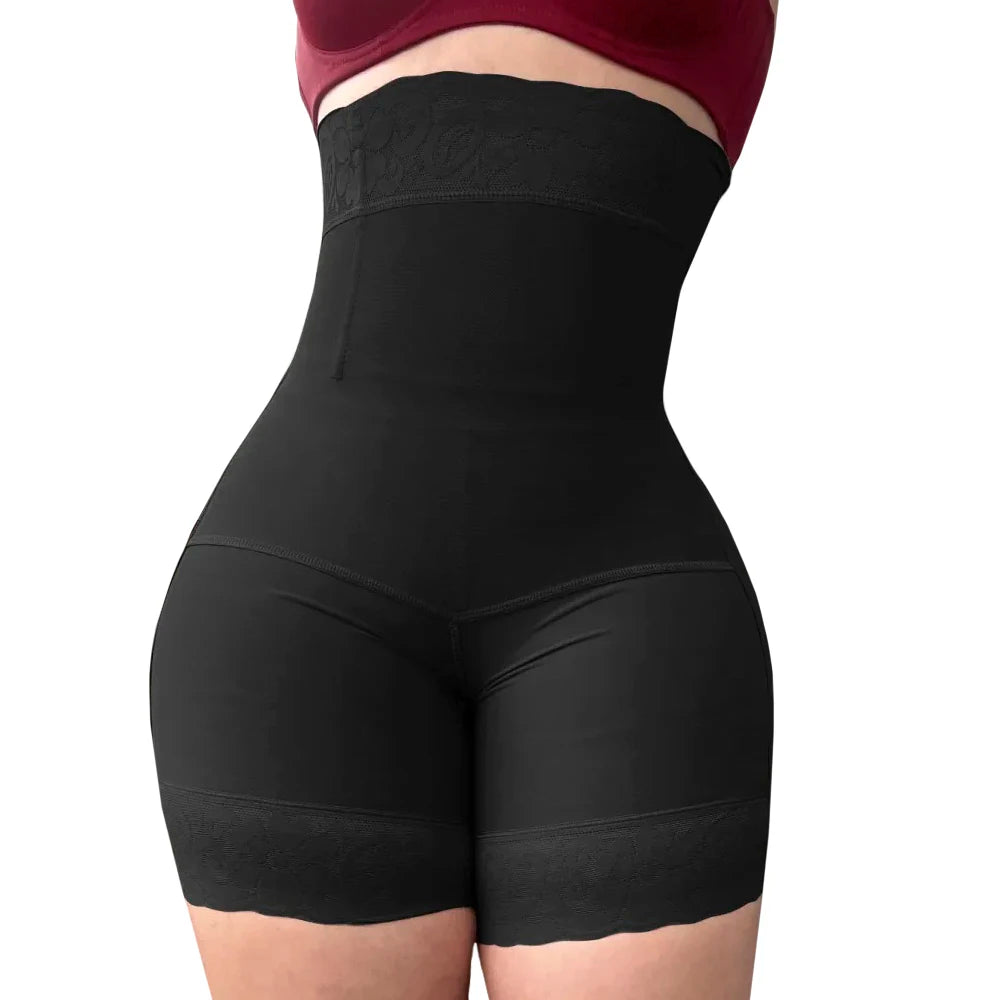 High-Compression Crotchless Shapewear Shorts
