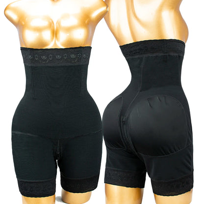 High-Compression Crotchless Shapewear Shorts