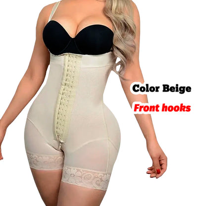 High-Compression Crotchless Shapewear Shorts