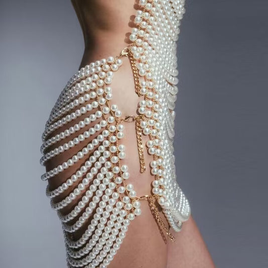 Elegante Pailletten Feestjurk met Halterneck
