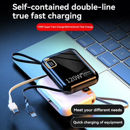 Ultieme 50.000mAh Powerbank – Razendsnel Opladen, Overal & Altijd!