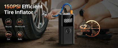 4-in-1 Redder Onderweg – 2500A Jump Starter