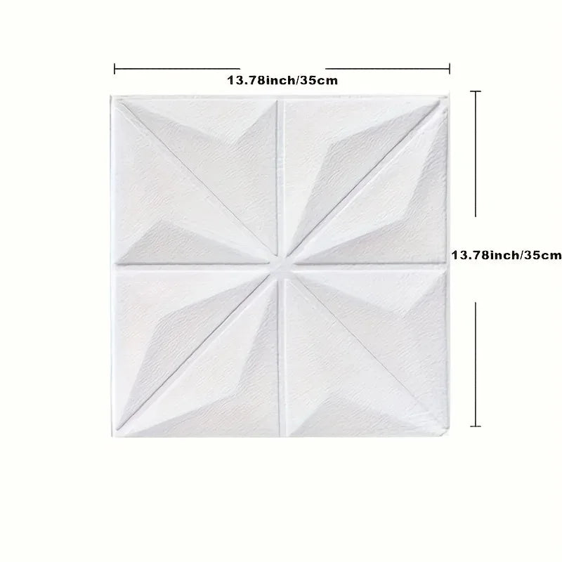 3D Muursticker (35x35cm)