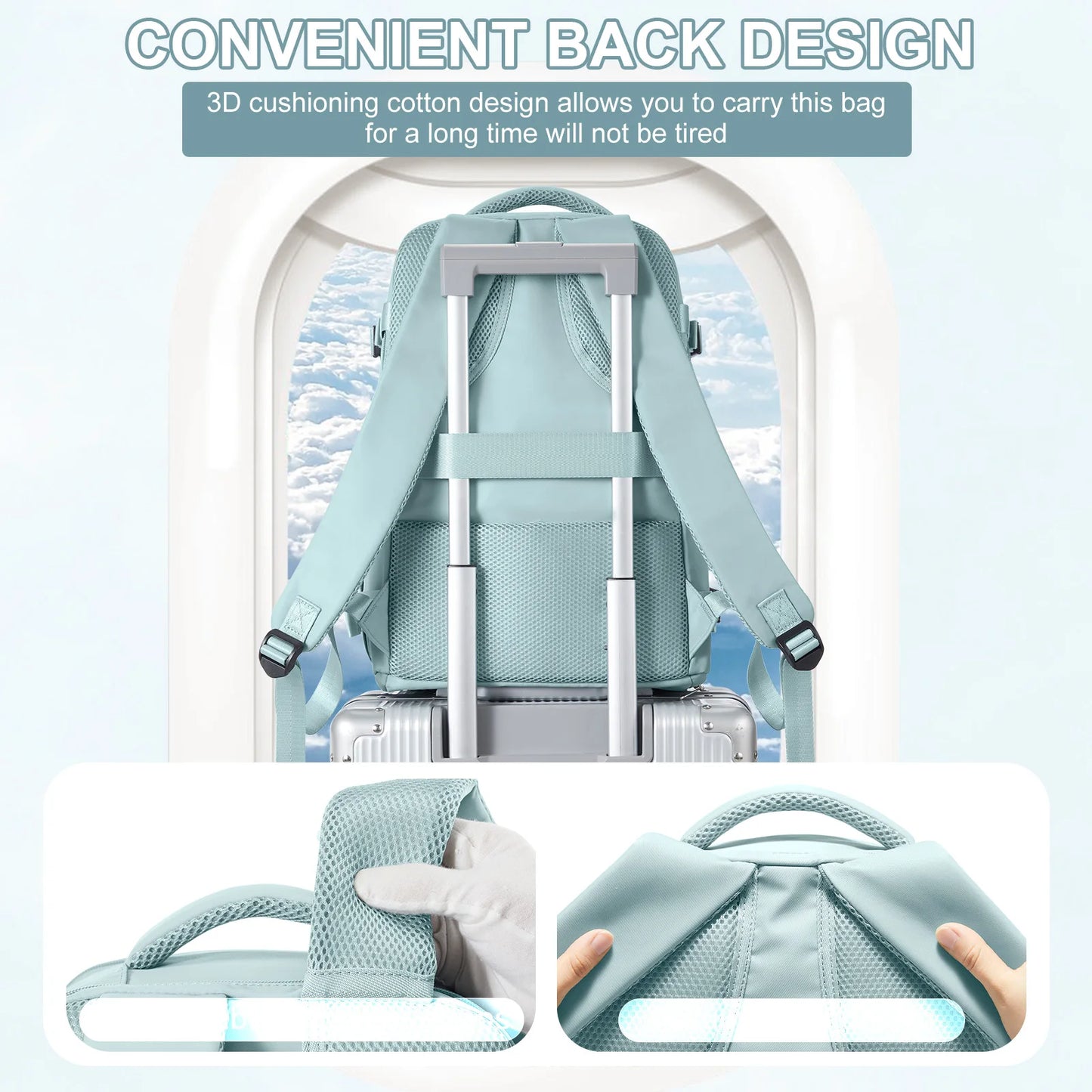 Likros Laptop Rugzak – Waterdicht & Cabina-proof