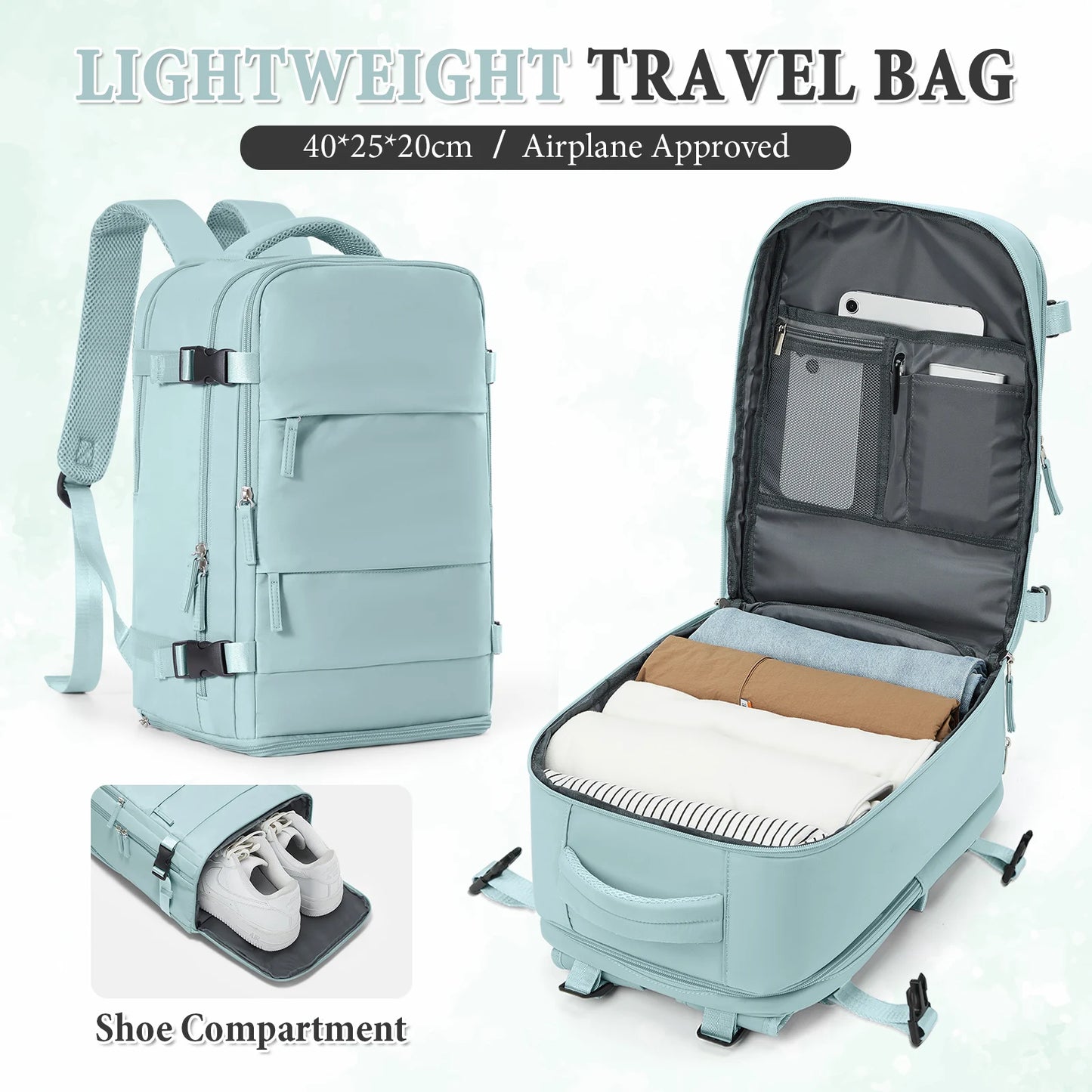 Likros Laptop Rugzak – Waterdicht & Cabina-proof