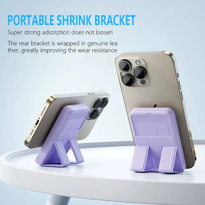 Draadloze Powerbank met Snel Laden en Handig Standaard