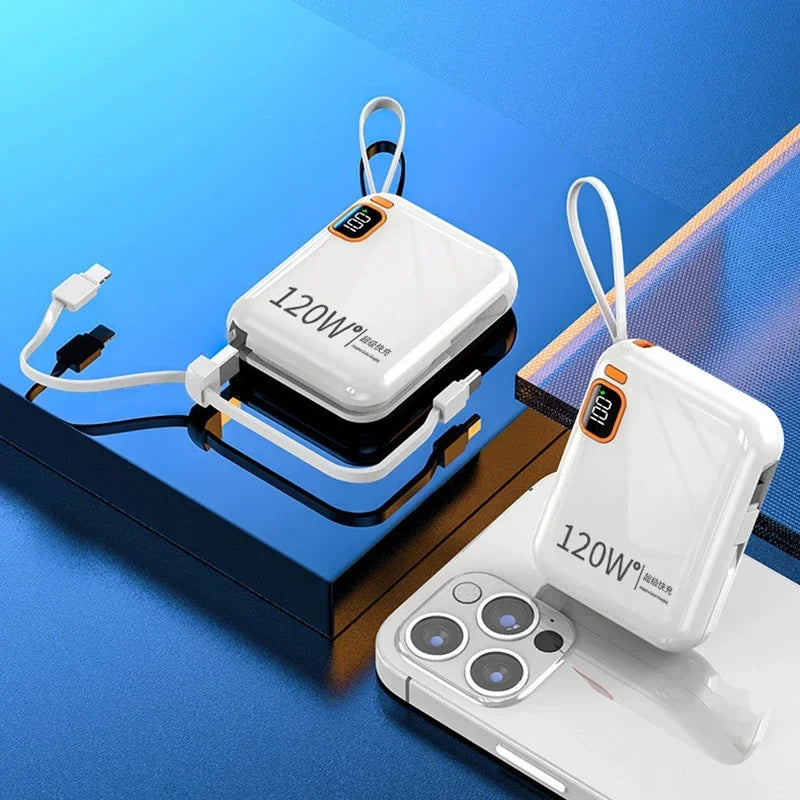 Ultieme 50.000mAh Powerbank – Razendsnel Opladen, Overal & Altijd!