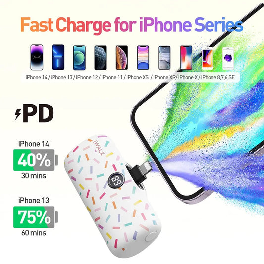 iWALK Capsule Power - Mini Krachtpatser voor iPhone