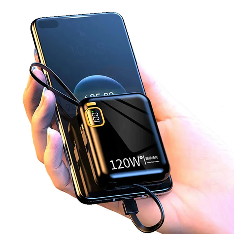Ultieme 50.000mAh Powerbank – Razendsnel Opladen, Overal & Altijd!