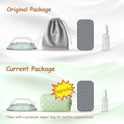 Yunchi Mini Travel Iron – Snel & Handig, Overal Gladde Kleding!