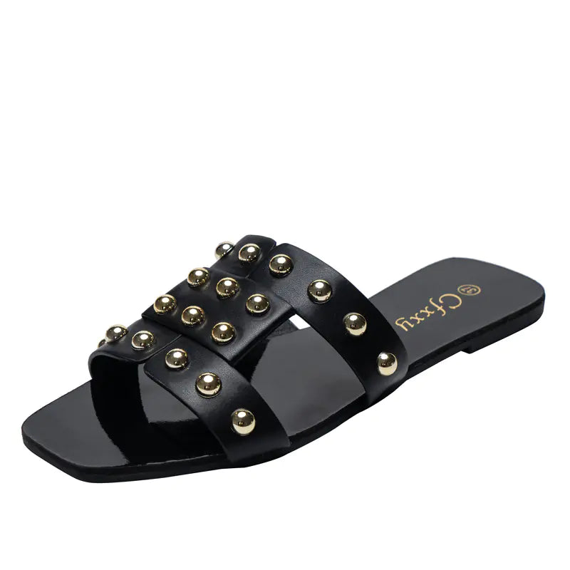 Stijlvolle Fashion Rivet Sandalen